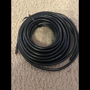 24AWG UL2464 Power Cable LED Red & Black 2 Conductors 2464-24AWG-2C-m